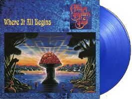 The Allman Brothers Band - 1994 Where It All Begins - Transparent Blue vinyl LP  - 274 kr.